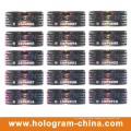 Holographic Transparent Laser Serial Number Hologram Stickers